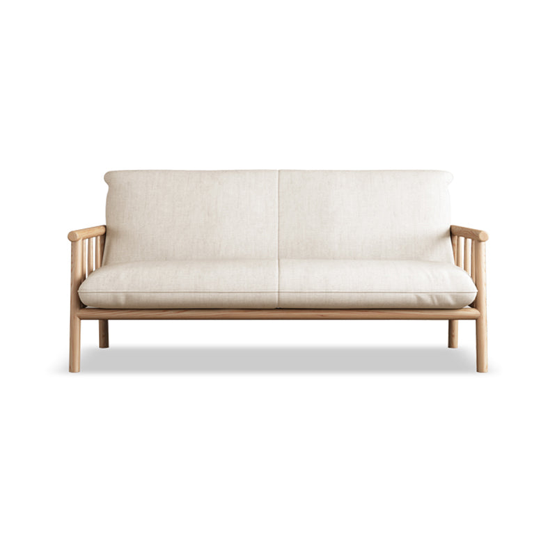 Modern Linen Sofa 28.7"W Tight Back Sofa with Rolled Arm for Living Room Clearhalo 'furn' 'furn_sofas' 'Furniture' 'Living Room Furniture' 'Sofa' 'sofas' 5270723