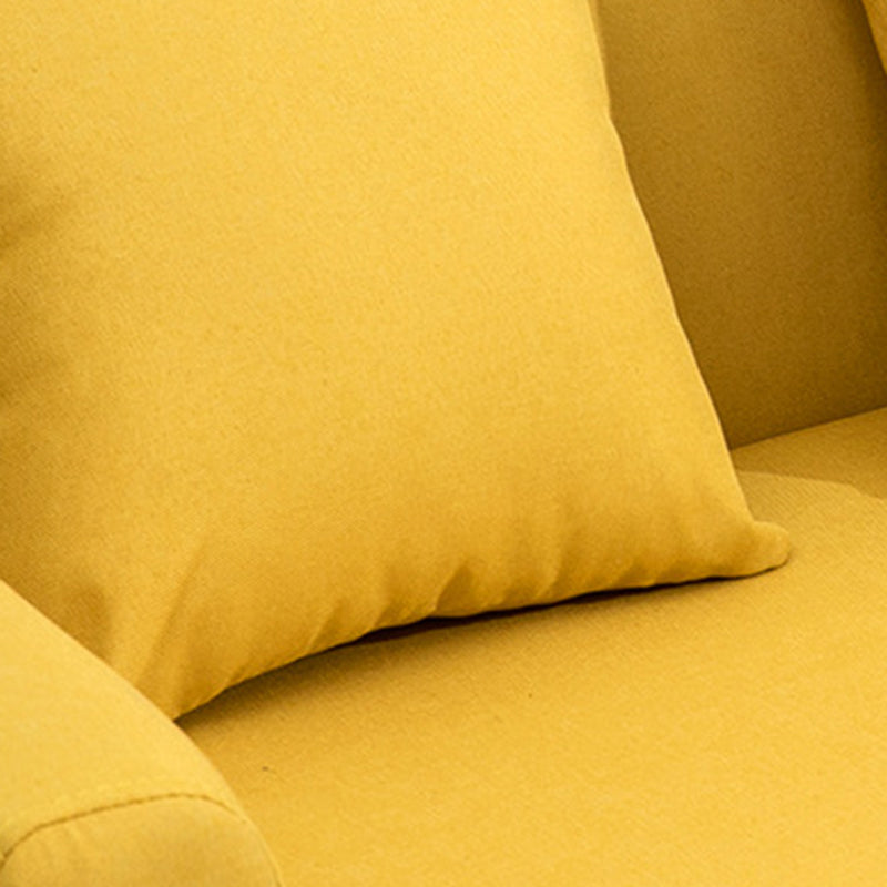 3人の枕が付いたコンテンポラリースクエアアーム標準セッピーソファ