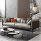 Genuine Leather Pillow Top Arm Modern Sofa/Sectional with Removable Cushions for Apartment