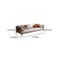 Genuine Leather Pillow Top Arm Modern Sofa/Sectional with Removable Cushions for Apartment