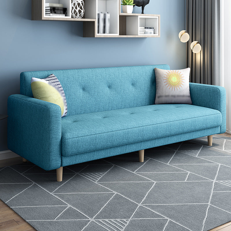 Eigentijdse vierkante armbank in de achterste sectional voor woonkamer