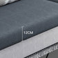 Dark Gray Removable Cushions Pillow Top Arm Sofa/Sectional with Slipcover and Storage