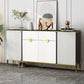 Sideboard Glam Sideboard in legno con porta e cassetto per soggiorno