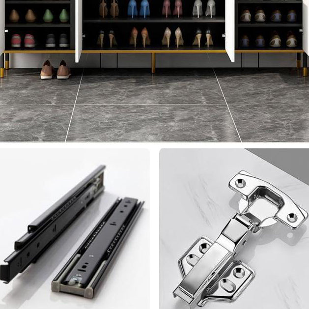 Sideboard Glam Sideboard in legno con porta e cassetto per soggiorno