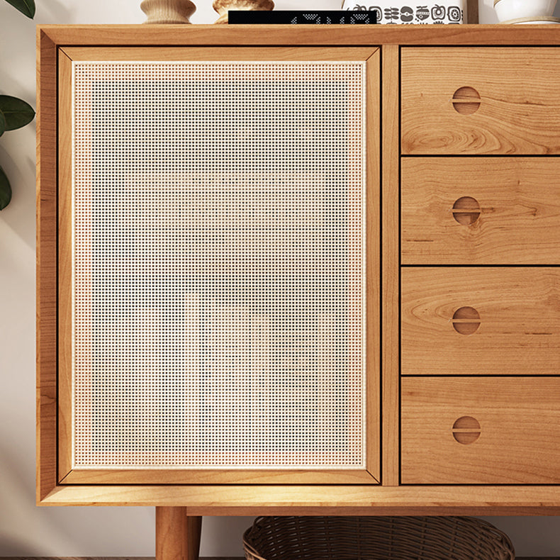 Armadio da cucina in legno in stile moderno 4 cassetti e 2 porte