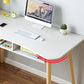 Moderno Style Home Freeform Office Desk Wood Writing Writing Writing Desk