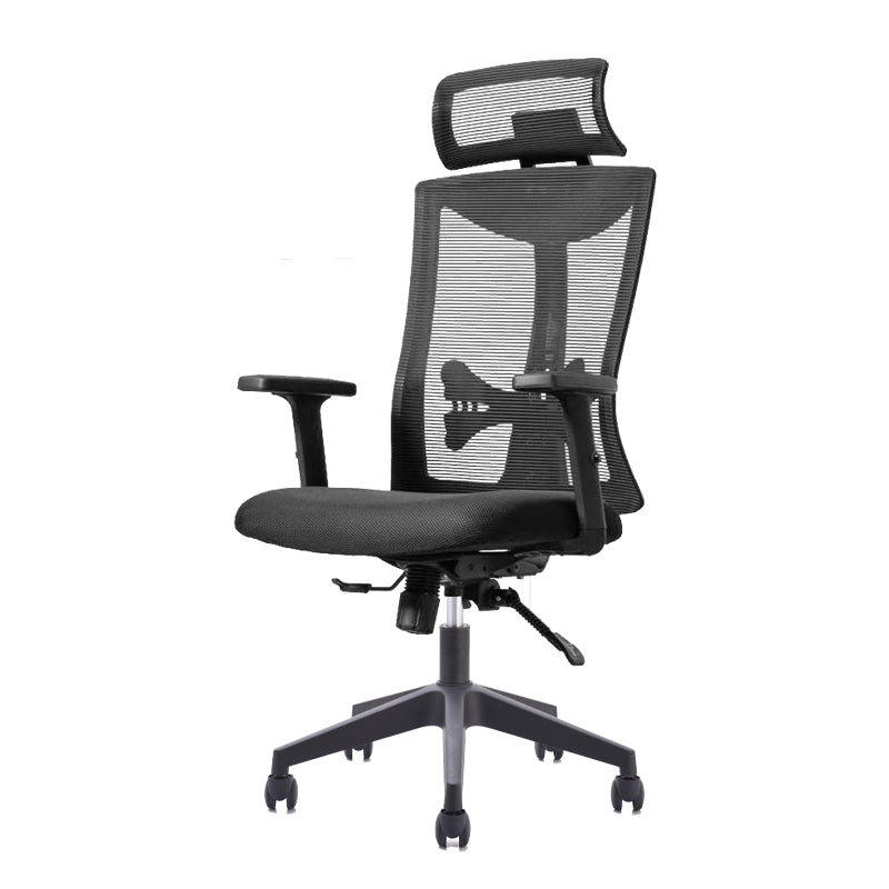 Silla giratoria ejecutiva de alto respaldo silla de oficina ergonómica moderna