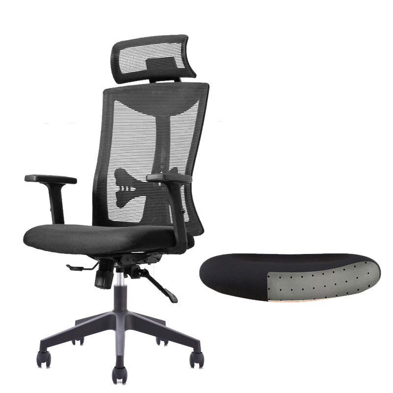 Silla giratoria ejecutiva de alto respaldo silla de oficina ergonómica moderna