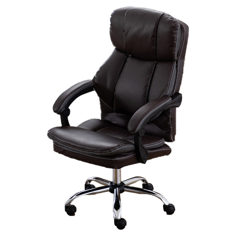 Verstelbare arm werkstoel Modern High Back Home Bureau Chair