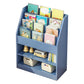 Scandinavian Style Bookshelf Engineer Wood Bookcase for Office