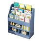 Scandinavian Style Bookshelf Engineer Wood Bookcase for Office