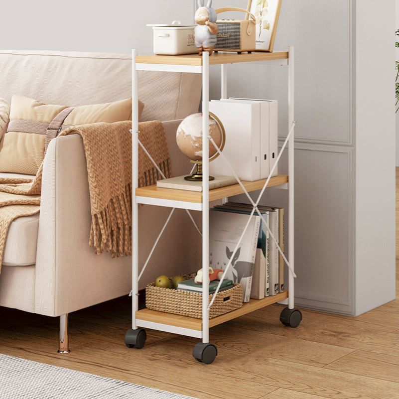 Libreria in stile moderno libreria aperta in legno per l'uso dell'ufficio