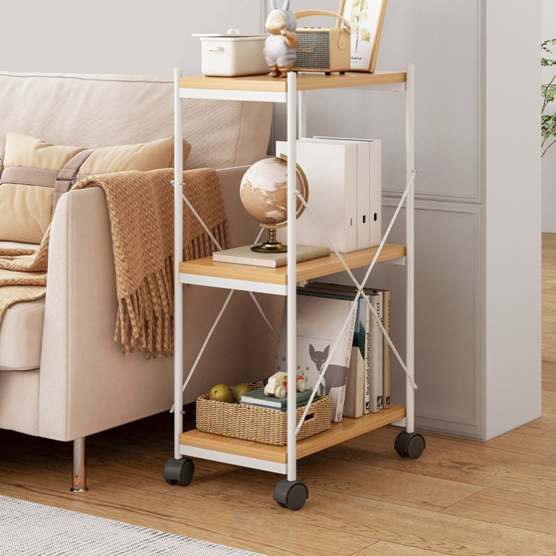 Libreria in stile moderno libreria aperta in legno per l'uso dell'ufficio