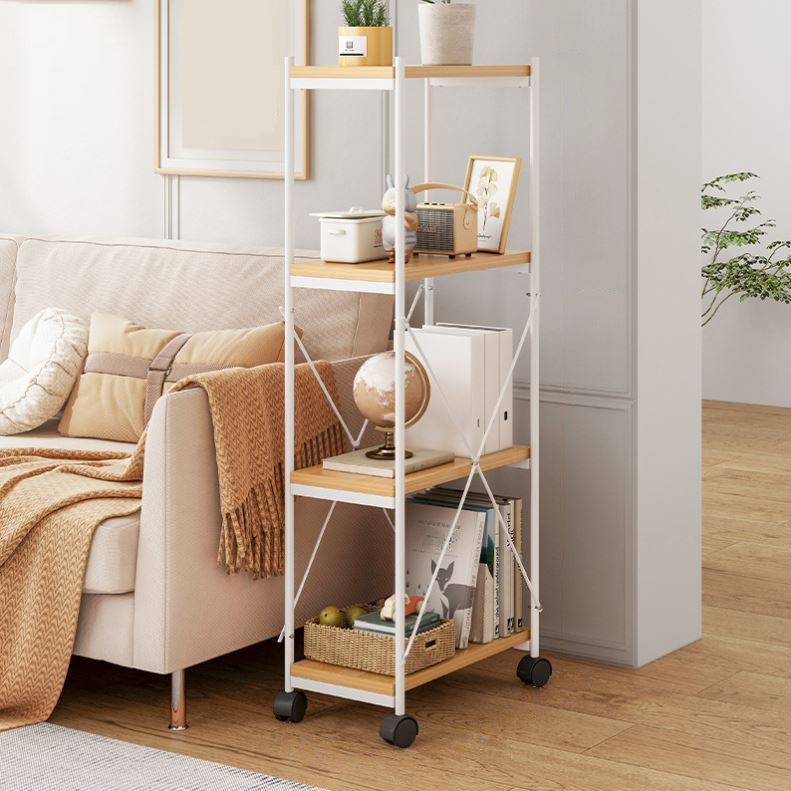 Libreria in stile moderno libreria aperta in legno per l'uso dell'ufficio