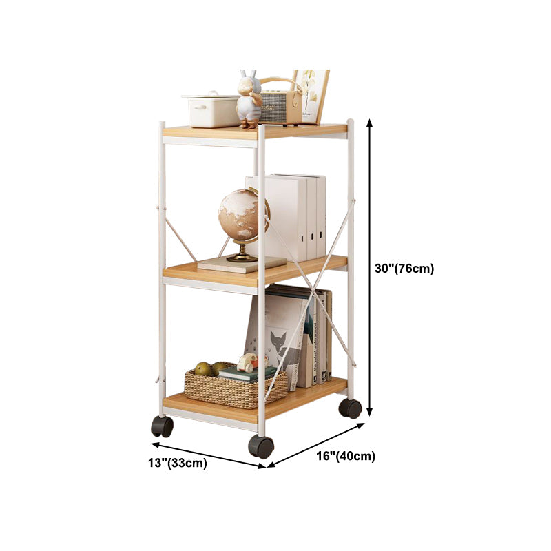 Libreria in stile moderno libreria aperta in legno per l'uso dell'ufficio