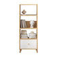 Bibliothèque standard bibliothèque scandinave étagère pour le bureau à domicile