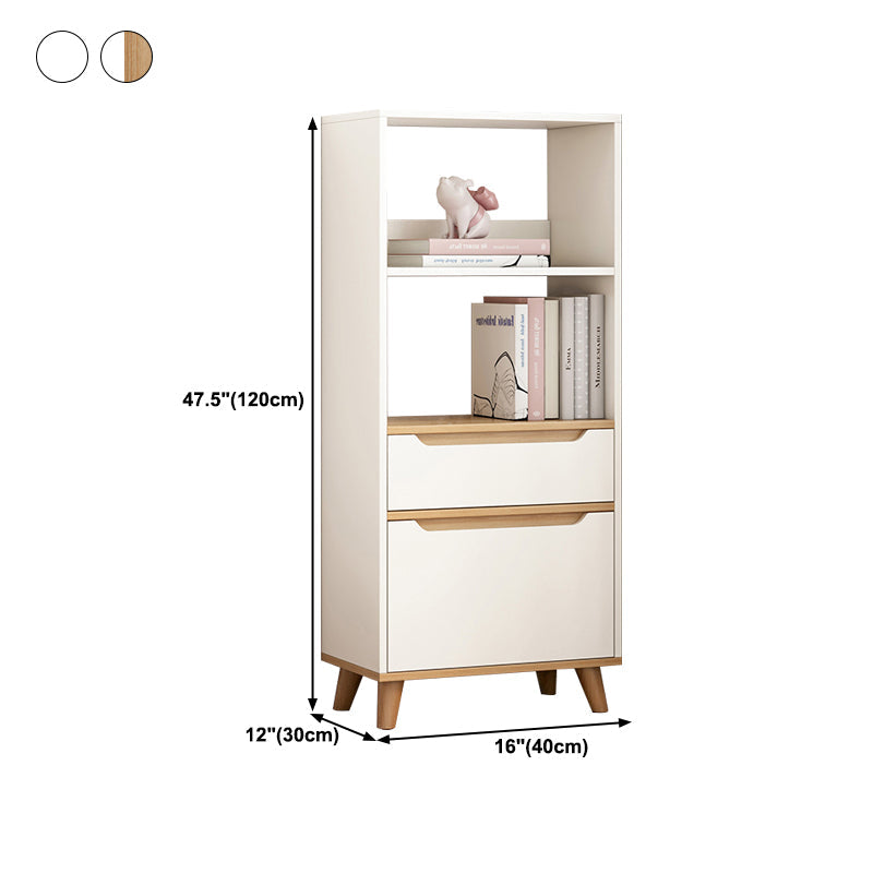 Bibliothèque standard bibliothèque scandinave étagère pour le bureau à domicile