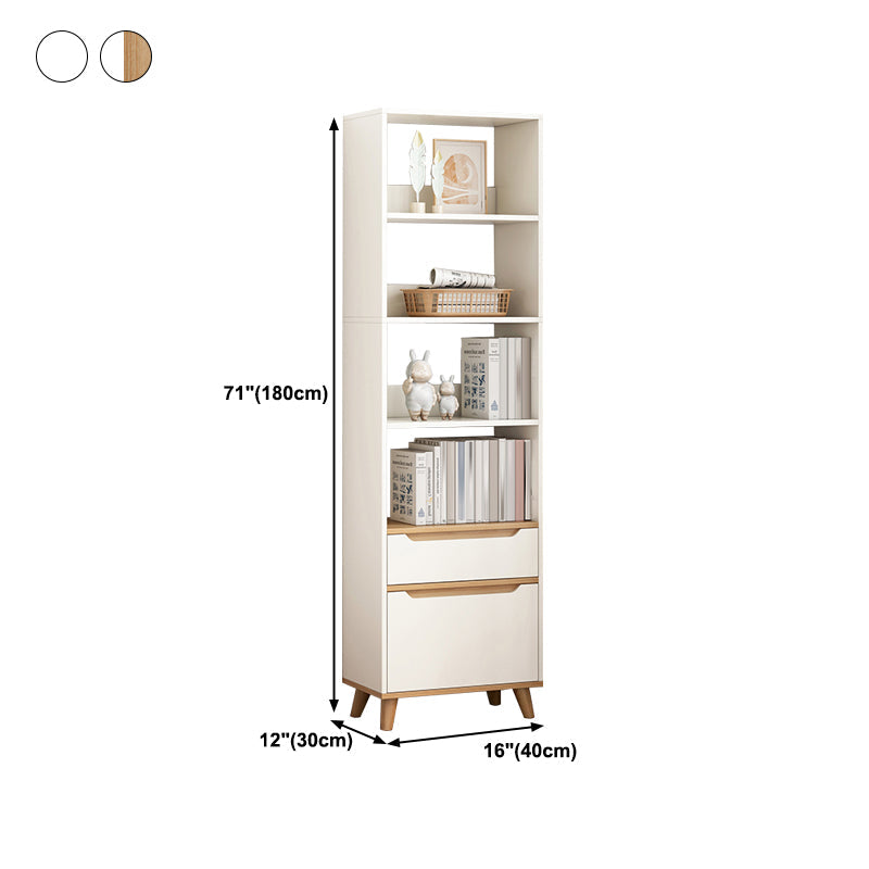 Bibliothèque standard bibliothèque scandinave étagère pour le bureau à domicile