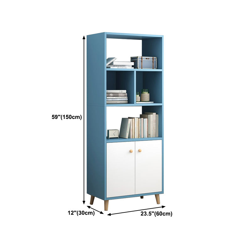 Bibliothèque standard bibliothèque scandinave étagère pour le bureau à domicile