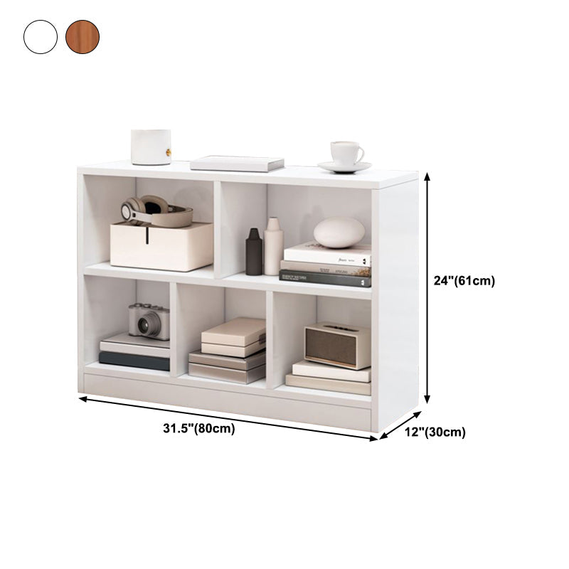 Gesloten boekenplank Engineered houten boekenkast voor studieruimte