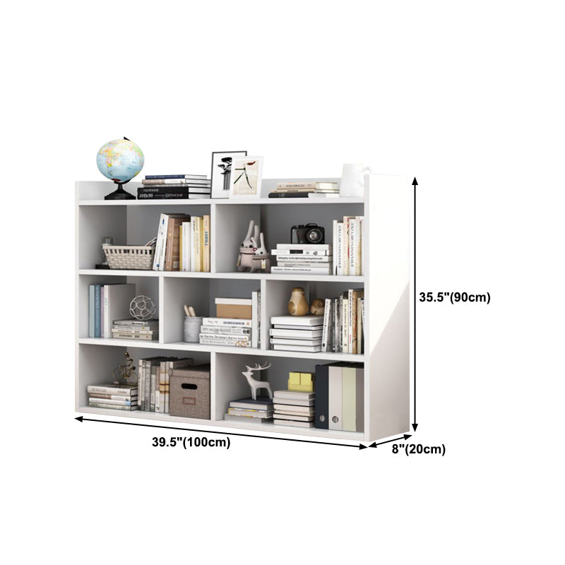 Gesloten boekenplank Engineered houten boekenkast voor studieruimte