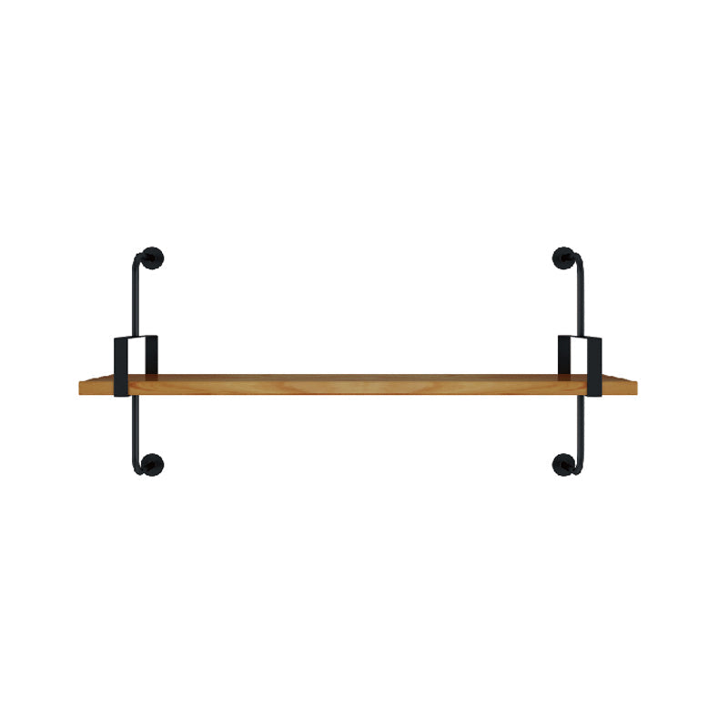 7.87 "W estantería de estilo industrial montado en la pared para la sala de estudio del hogar