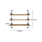 7.87 "W estantería de estilo industrial montado en la pared para la sala de estudio del hogar