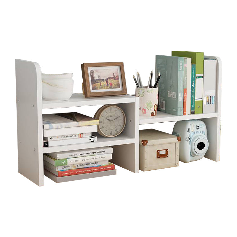 Estantería de estilo escandinavo abierta estantería de madera para la oficina