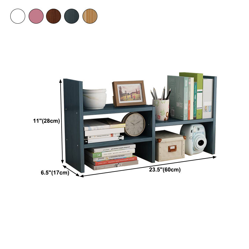 Estantería de estilo escandinavo abierta estantería de madera para la oficina