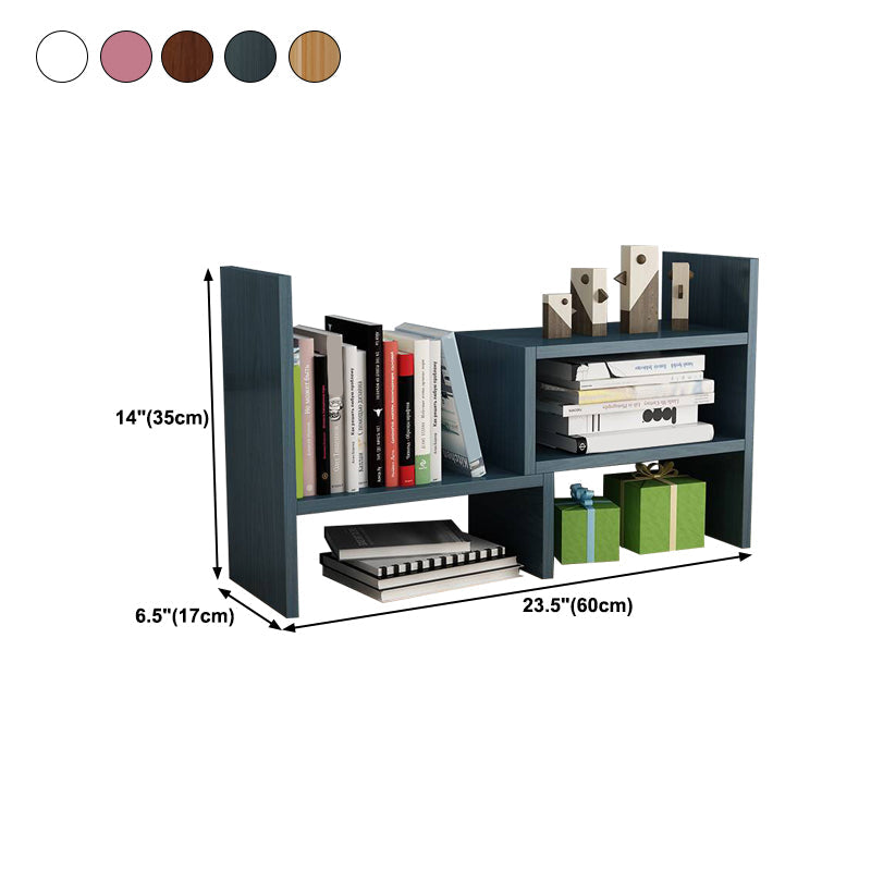 Estantería de estilo escandinavo abierta estantería de madera para la oficina