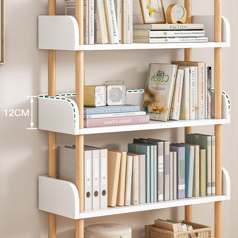 Scandinavian Bookshelf Engineered Wood Shelf Bookcase for Office Clearhalo 'Bookcases' 'furn' 'furn_bookcases' 'Furniture' 'Office Furniture' 5272057