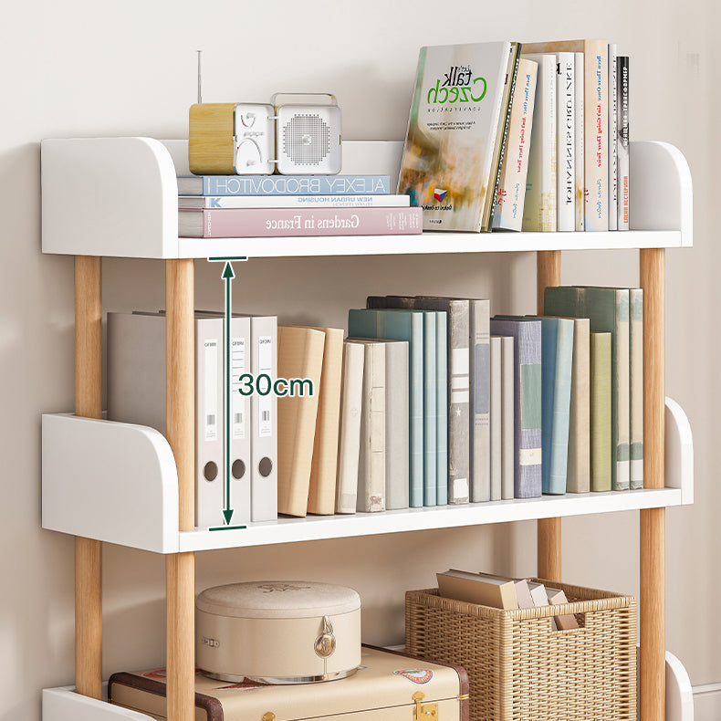 Scandinavian Bookshelf Engineered Wood Shelf Bookcase for Office Clearhalo 'Bookcases' 'furn' 'furn_bookcases' 'Furniture' 'Office Furniture' 5272060