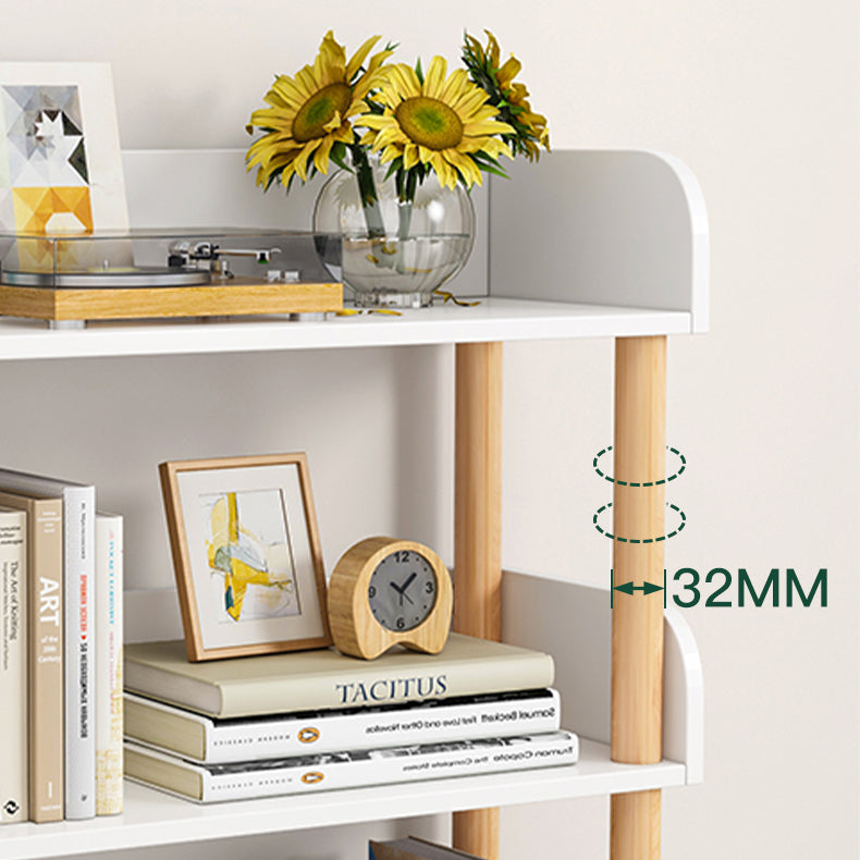 Scandinavian Bookshelf Engineered Wood Shelf Bookcase for Office Clearhalo 'Bookcases' 'furn' 'furn_bookcases' 'Furniture' 'Office Furniture' 5272062