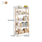 Scandinavian Bookshelf Engineered Wood Shelf Bookcase for Office Clearhalo 'Bookcases' 'furn' 'furn_bookcases' 'Furniture' 'Office Furniture' 5272079