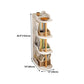 Scandinavian Bookshelf Engineered Wood Shelf Bookcase for Office Clearhalo 'Bookcases' 'furn' 'furn_bookcases' 'Furniture' 'Office Furniture' 5272082