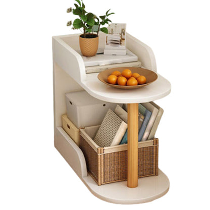 Bibliothèque d'étagère en bois d'ingénierie Scandinave Bidret à l'office