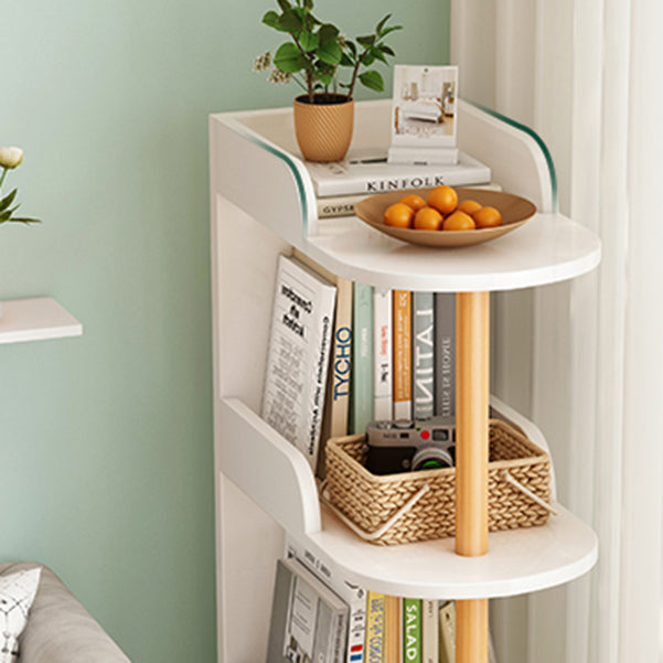 Bibliothèque d'étagère en bois d'ingénierie Scandinave Bidret à l'office