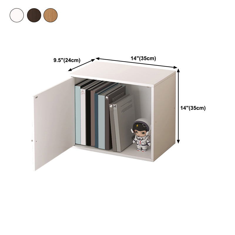 ウッドブックケーススカンジナビアの本棚、13.78 "L x 9.45" w x 13.78 "h