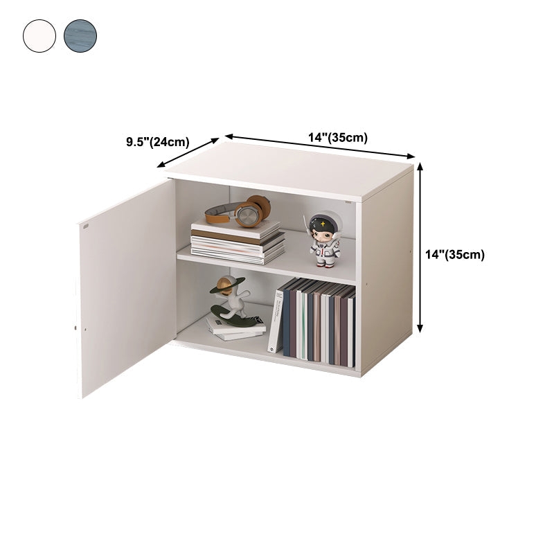 ウッドブックケーススカンジナビアの本棚、13.78 "L x 9.45" w x 13.78 "h