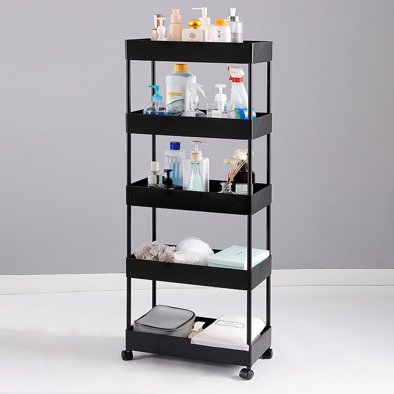 Scandinavian Shelf Bookcase Metal Vertical Book Shelf for Home Office