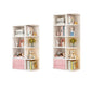 Modern Style Bookshelf Wood Closed Back Bookcase for Home Office Clearhalo 'Bookcases' 'furn' 'furn_bookcases' 'Furniture' 'Office Furniture' 5272236
