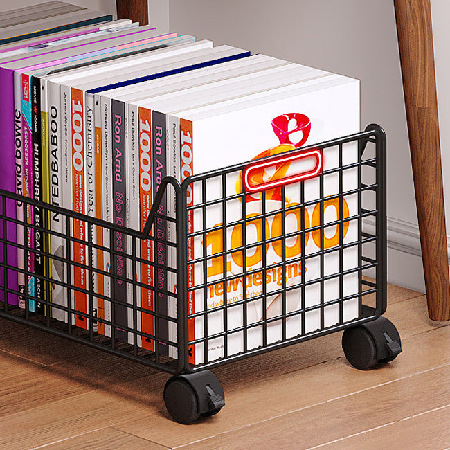 Libreria per scaffali orizzontali del libro di metallo, 11.61 "W x 9.45" H