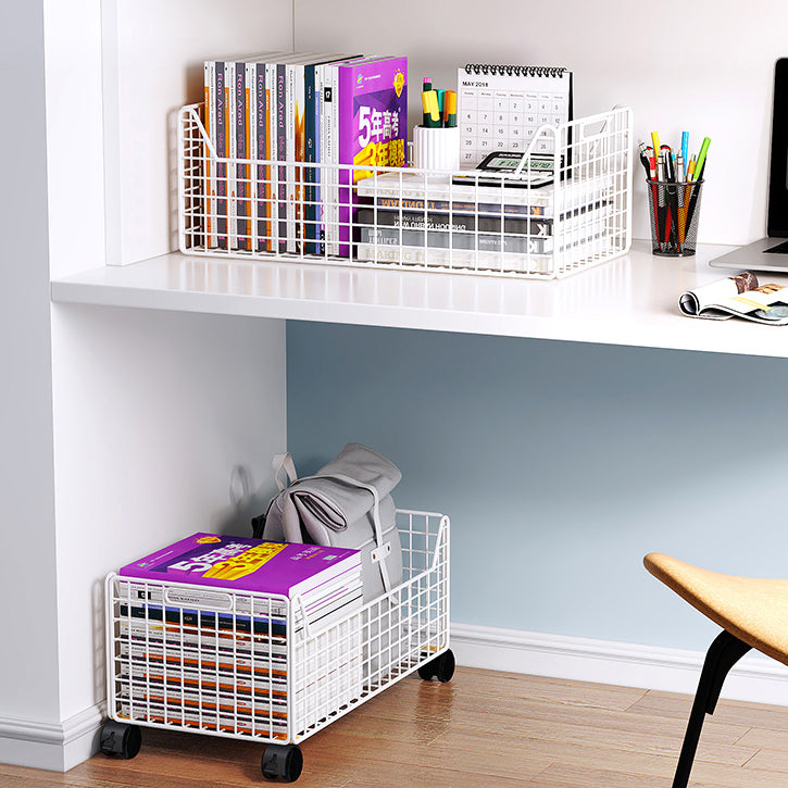 Libreria per scaffali orizzontali del libro di metallo, 11.61 "W x 9.45" H