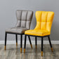 Glam Chair Parsons Chair Leather Dining Furniture in Matte Finish Clearhalo 'Dining Chairs' 'Dining Tables & Seating' 'dining_chair' 'furn' 'furn_dining_chair' 'Furniture' 'Kitchen & Dining Furniture' 5272274