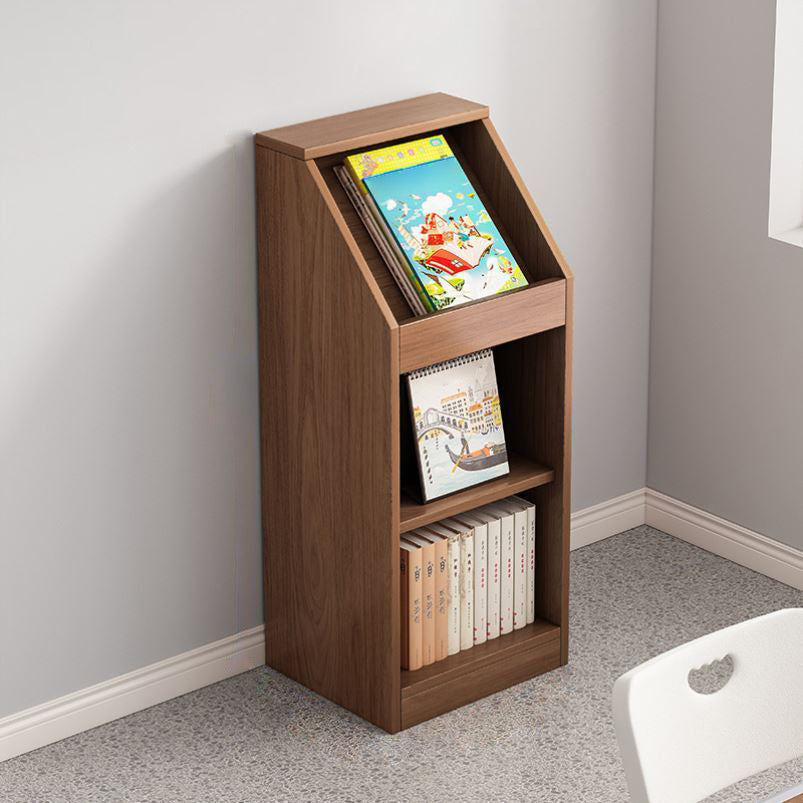 Closed Back Bookcase Standard Shelf Bookcase for Home Office