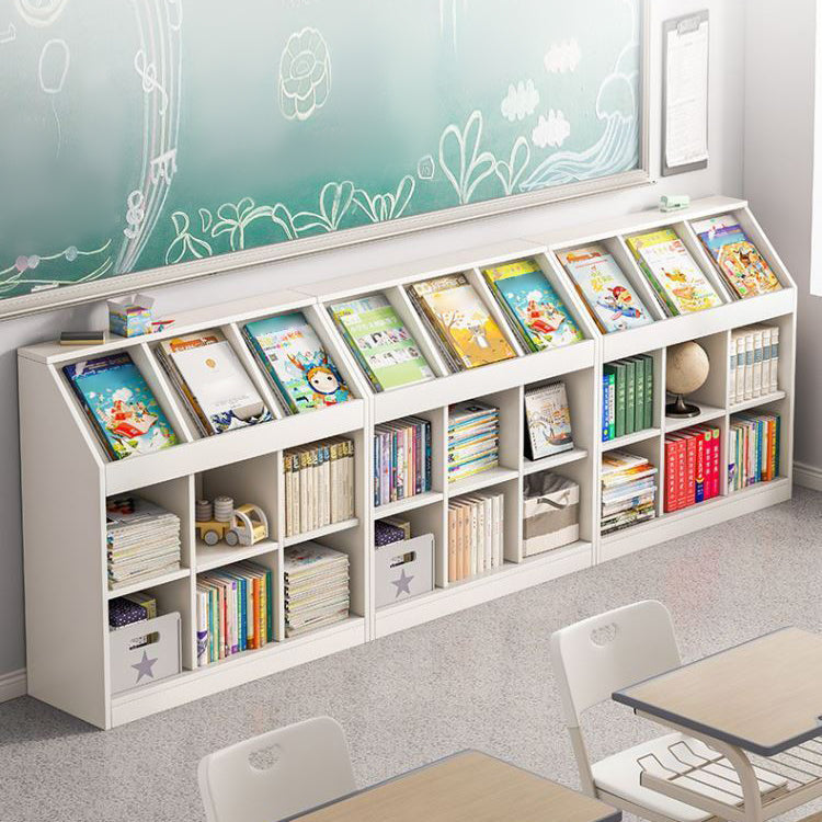 Closed Back Bookcase Standard Shelf Bookcase for Home Office