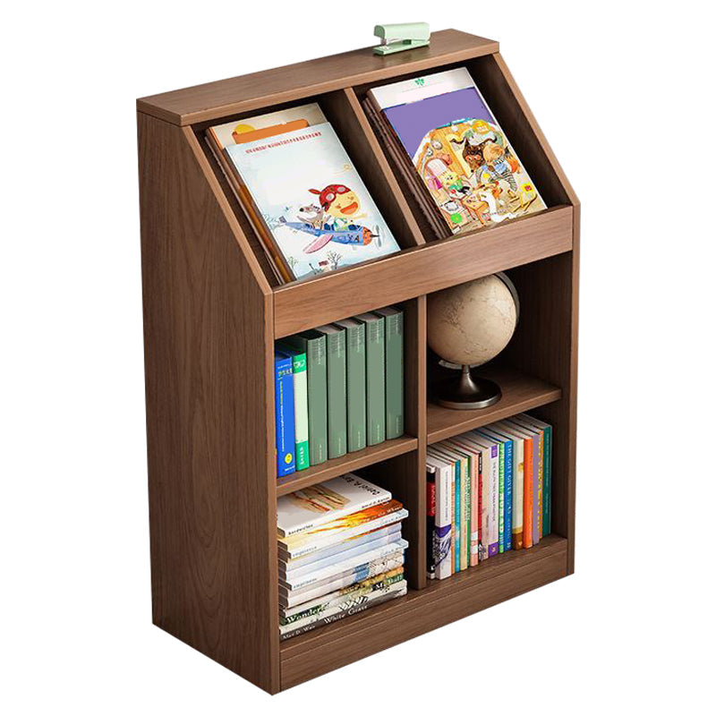 Closed Back Bookcase Standard Shelf Bookcase for Home Office