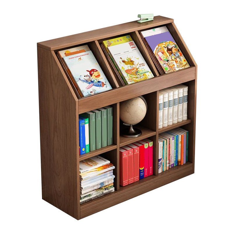 Closed Back Bookcase Standard Shelf Bookcase for Home Office