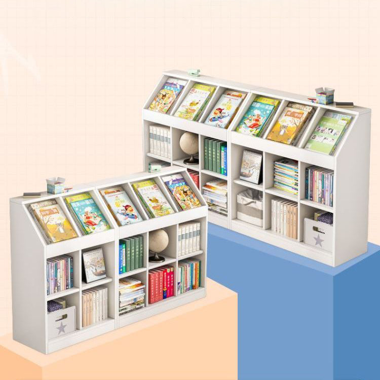 Closed Back Bookcase Standard Shelf Bookcase for Home Office