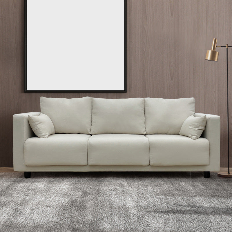 Skandinavische abnehmbare Kissen Quadratarmsofa/Sektion für Wohnzimmer